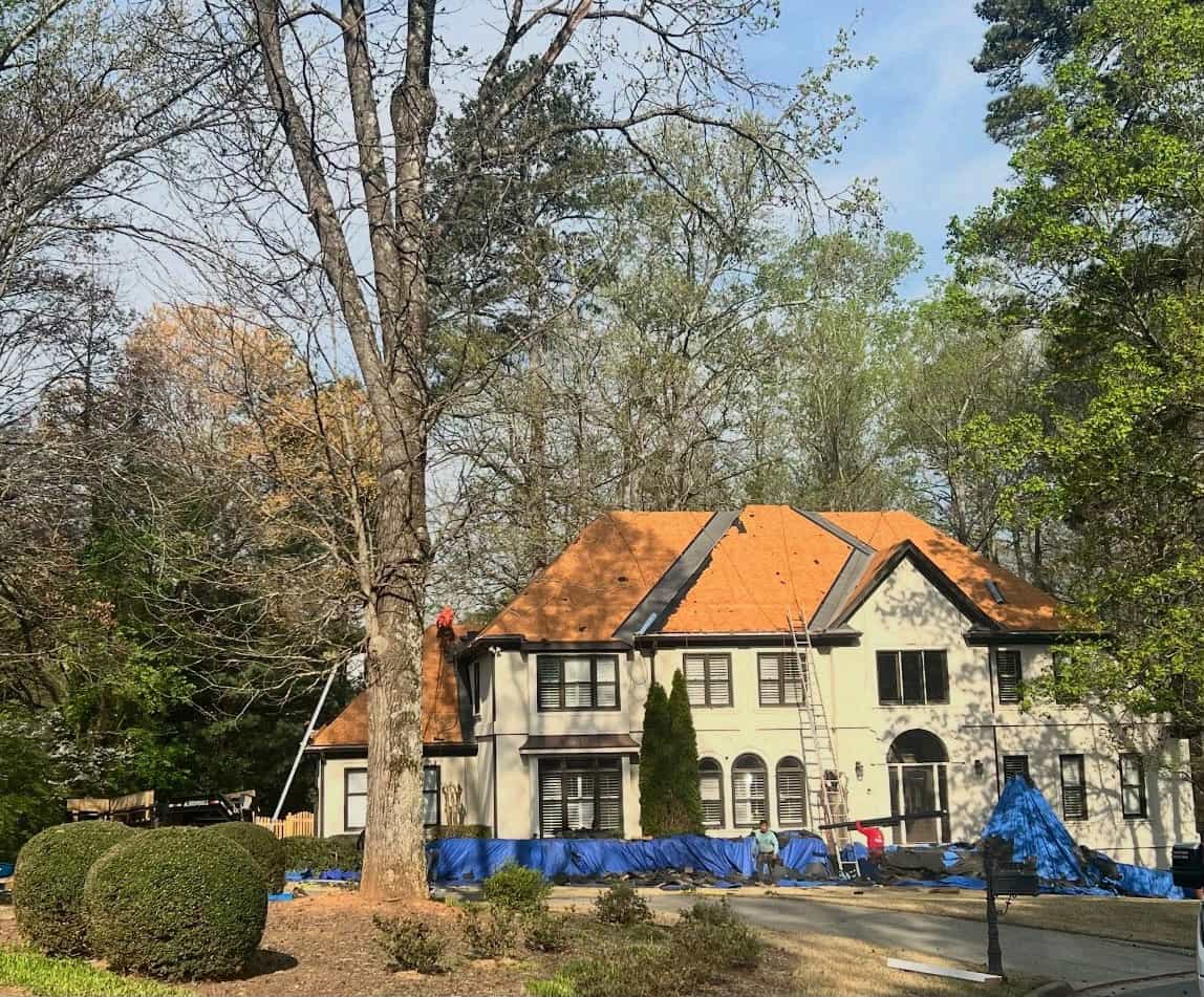 Roof Before Replacement